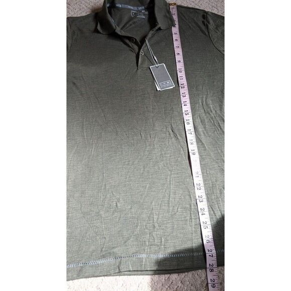 IKE By IKE BEHAR Men's Short Sleeve Polo Shirt Knit Size Medium - Picture 4 of 9